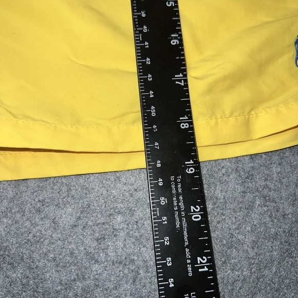 Polo Ralph Lauren Swim Trunks Mens XL Yellow Board Shorts Inseam Lined - Picture 4 of 10